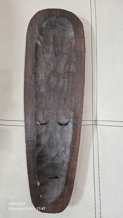 Дървени африкански маски за стена – 50 см и 100 см