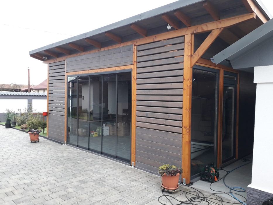 cabine dus, paravan sticla securizata, balustrade sticla, terase sticl