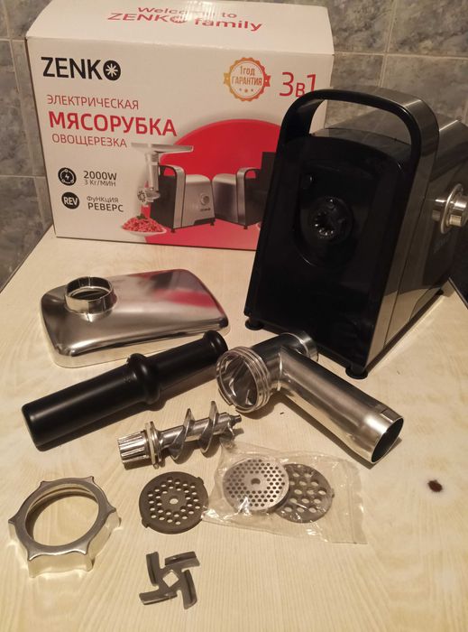 Мясорубка+Овощерезка Zenko Z1 2000wt
