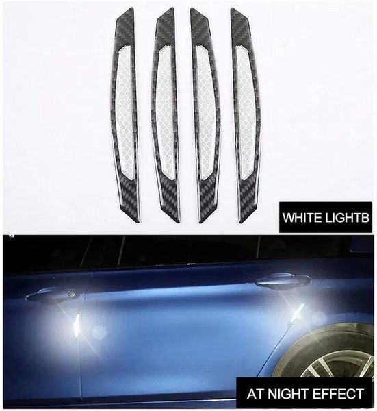 Светлоотразителни предупредителни стикери от въглеродни влакна, устойч