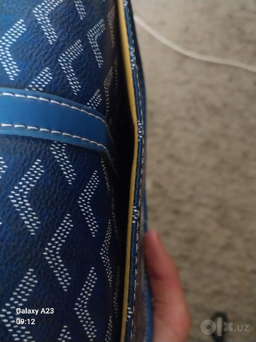 Сумка Goyard синего цвета