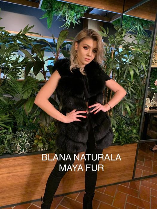 Veste din blana naturala