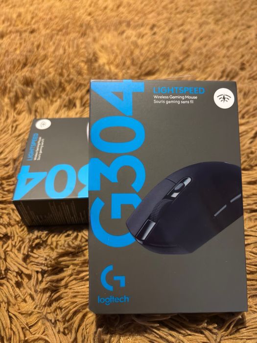 Mouse logitech g304 wireless pe alb/negru (new)