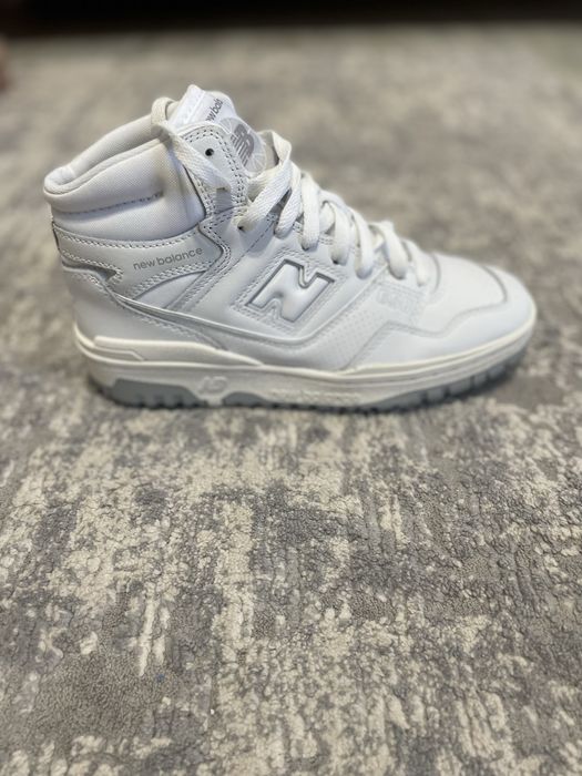 New balance 650 triple white