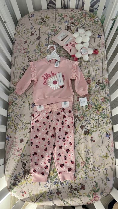 Set Nou 4 Piese Fetiță 12 Luni (80 cm) - Cupcakes and Cashmere