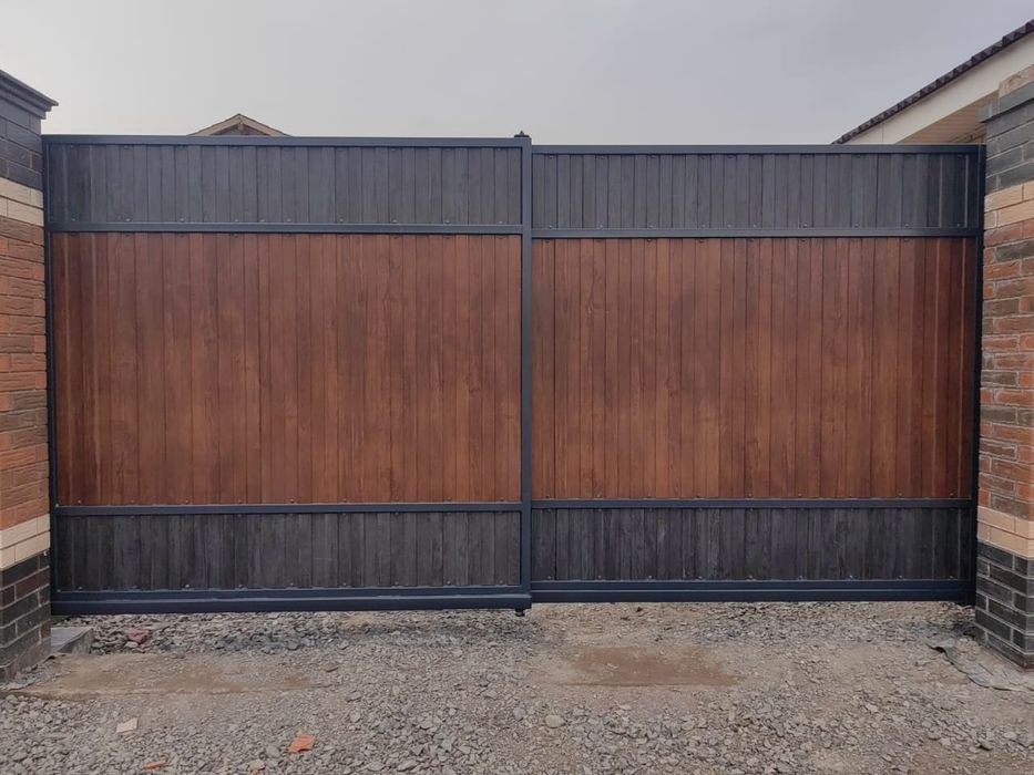 Ворота, забор, калитка, дверь