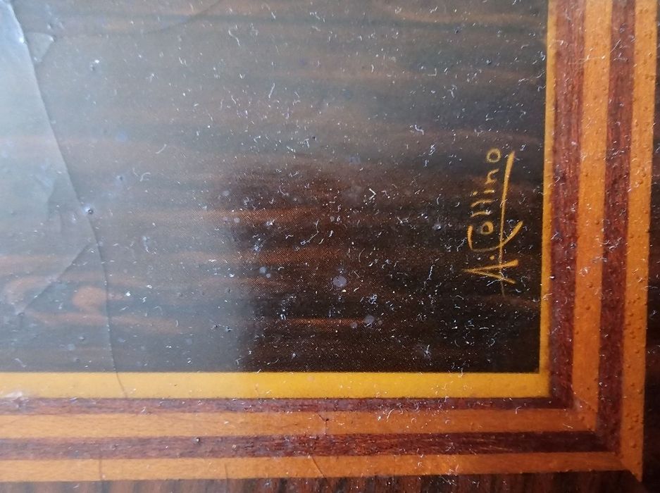 Icoana din lemn(litografie) în stare excelenta