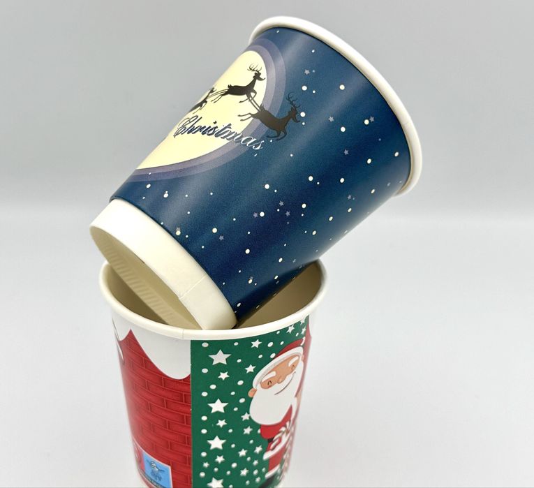 PAHARE 245ml 8oz CRACIUN 0,50bani bucata