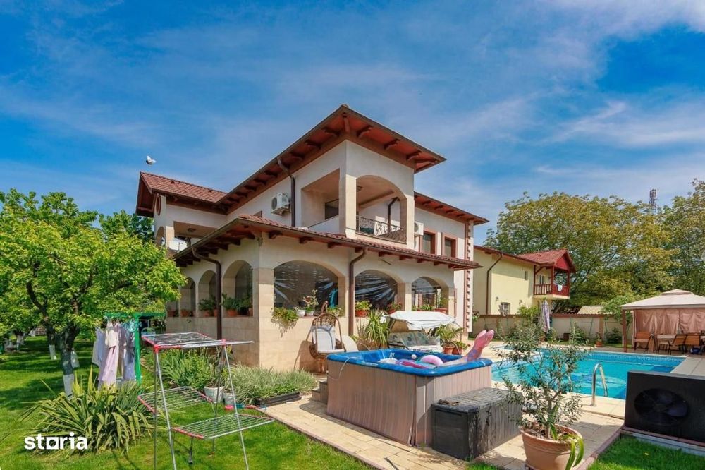 Nou | Vila Superba | 7 CAMERE | 1250 mp Teren | Snagov