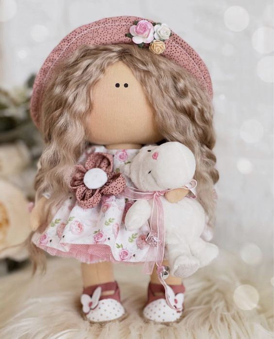 Кукла тильда. Интерьерная кукла.