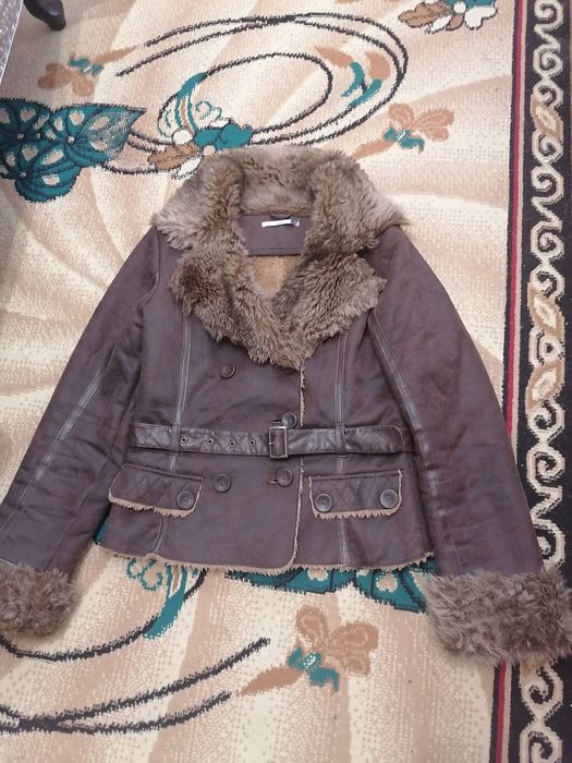 Haină de piele (mărimea S)