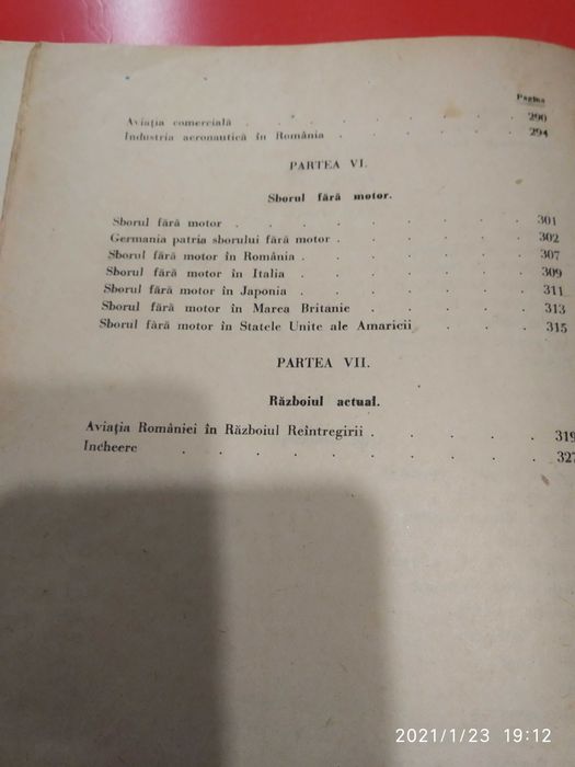 aviatie Pagini din istoricul aviatiei-Cpt.av.OPREA PETRE