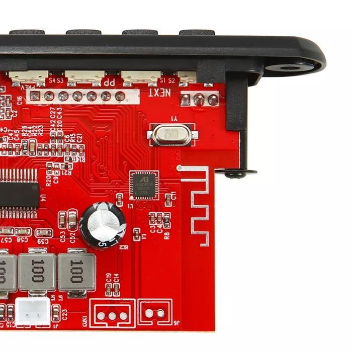 Mp3 player за вграждане 2*60 W, DC 8V/24V с BT 5.0, папки, Sd/USB/FM