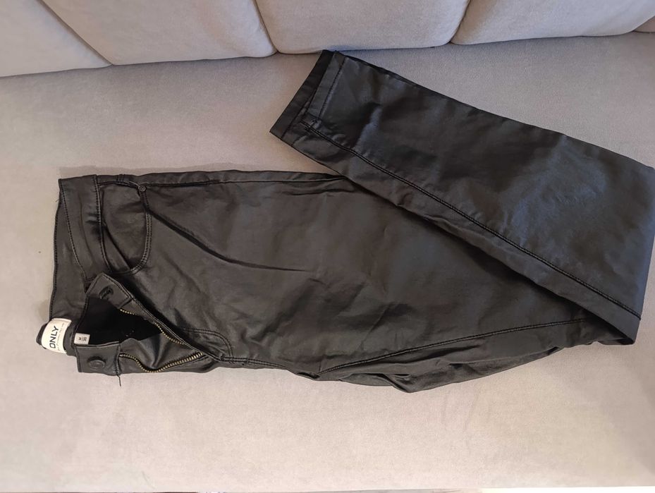 Кожен панталон only