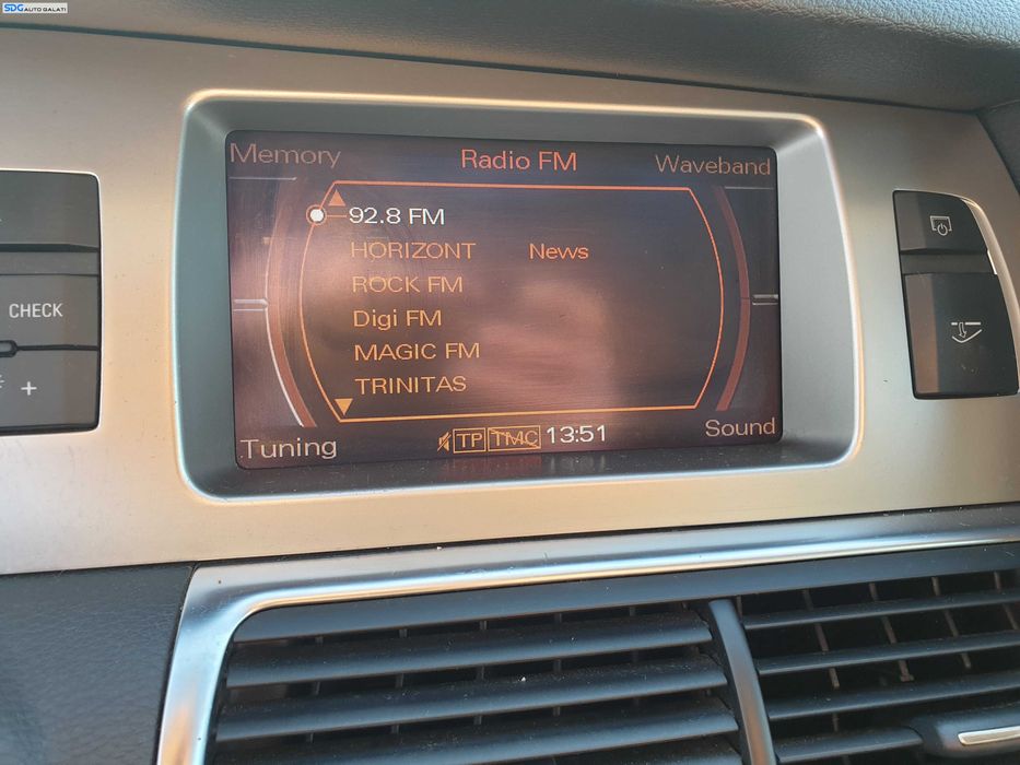 Display Afisaj Ecran MMI 7" 7inch CD Player Navigatie Audi Q5 2013 - 2017 [K1705]