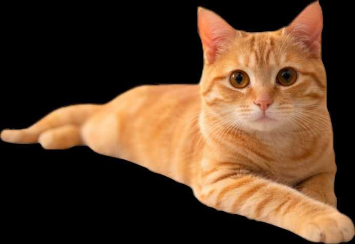 Рыжая кошечка в добрые ручки