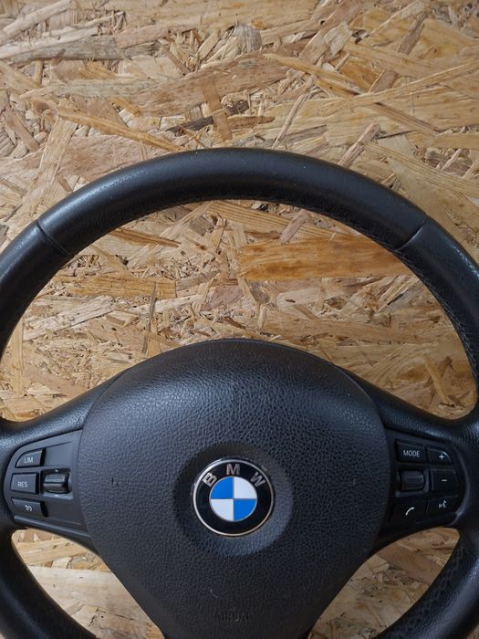 Volan Piele Complet cu Airbag și Comenzi BMW Seria 3 F30 F31 F34 Seria 1 F20 F21 Original