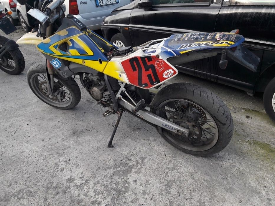 КТМ 390РЦ,Хускварна СМ 125 (KTM 390RC,HUSQVARNA SM 125 )-на части