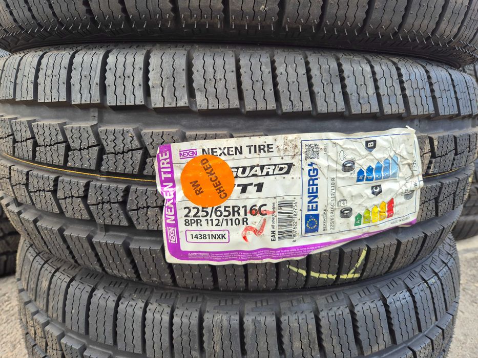 6 Anvelope M+S IARNA - 225/65/16C - NEXEN - NOI - DOT 2021 !