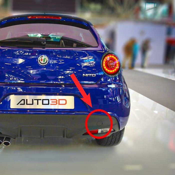 Капачка кука за теглене задна броня за Alfa Romeo Mito