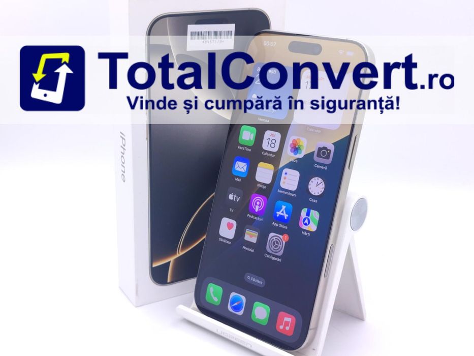 Apple iPhone 16 Pro Max 256GB Natural, Garantie 24 luni | #D89571