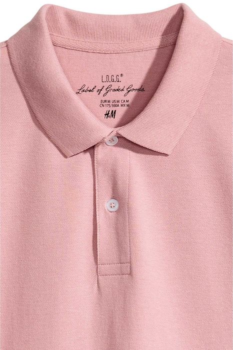 H&M / BP - 7 tricouri polo din bumbac mar. S/M [talie = 100 cm.], noi