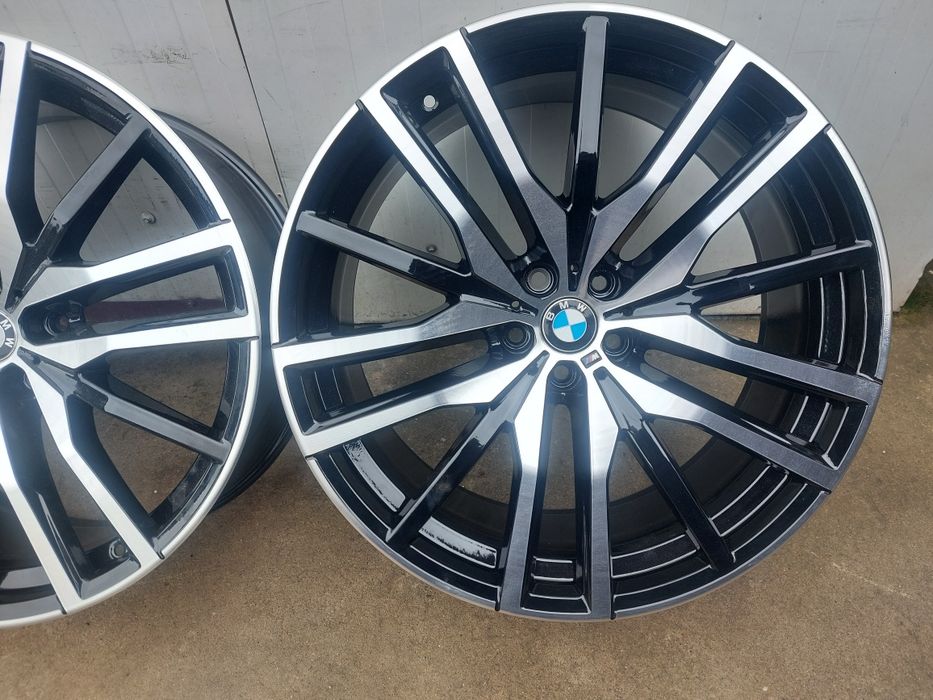 Jante aluminiu originale r22 / BMW X5 G05 BMW X6 G06 / STYLE 742M / 5x112 / DOUA LATIMI