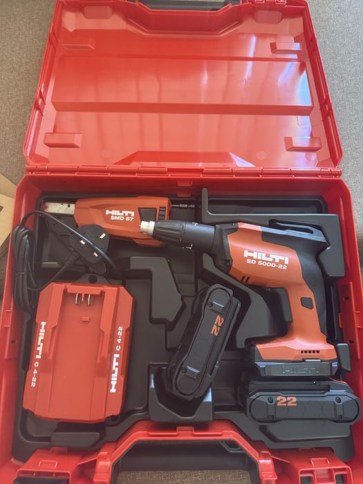 Нови! Hilti  SD 5000 + SMD 57 + 2xB22-55+C4 230v