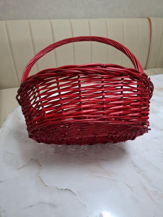 Корзина плетёная