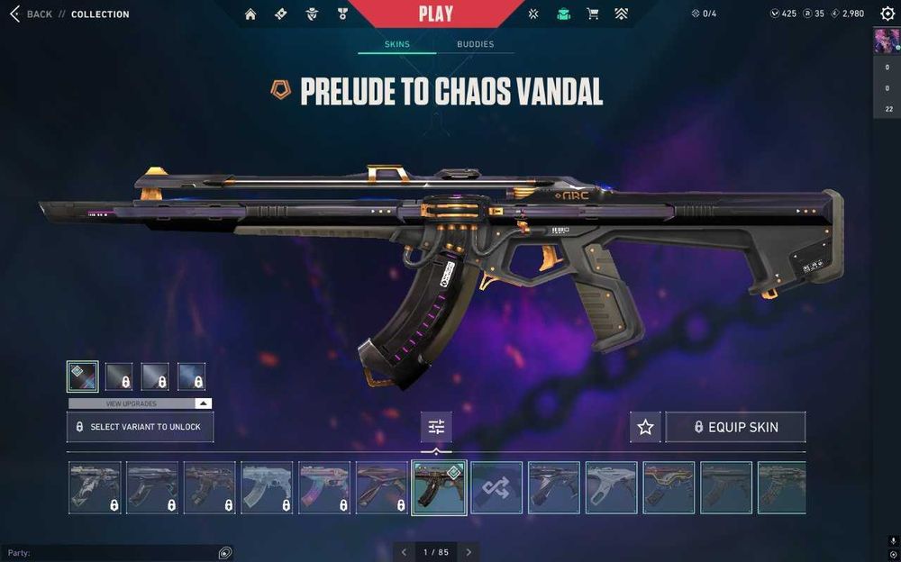 Аккаунт Valorant