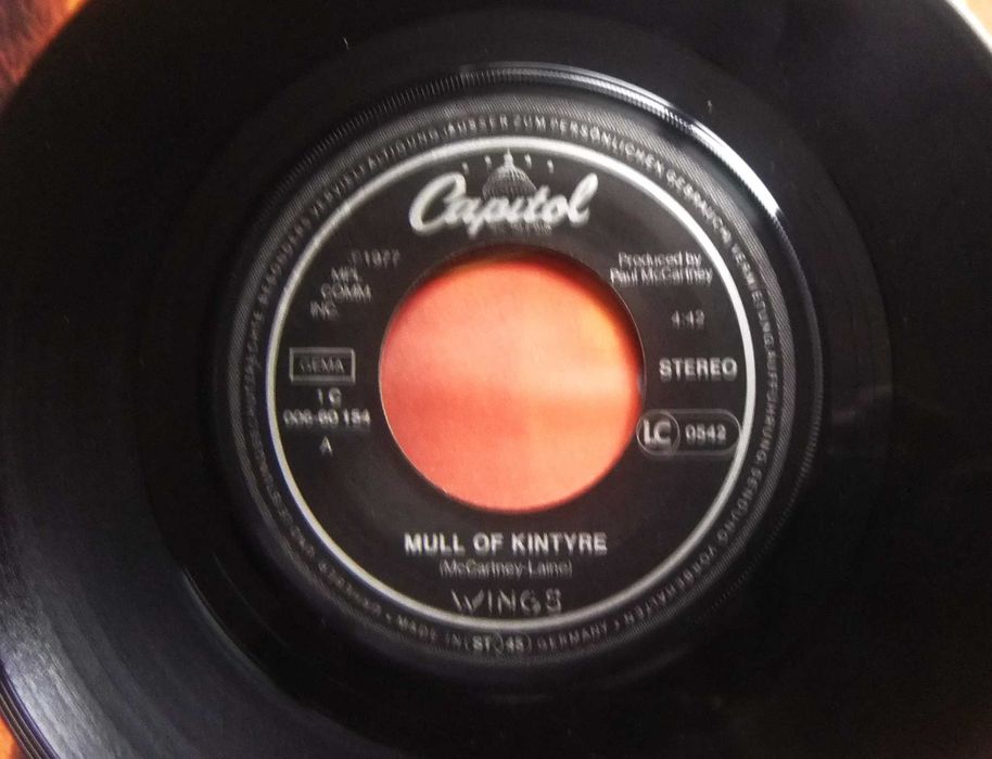 Малка грамофонна плоча - WINGS