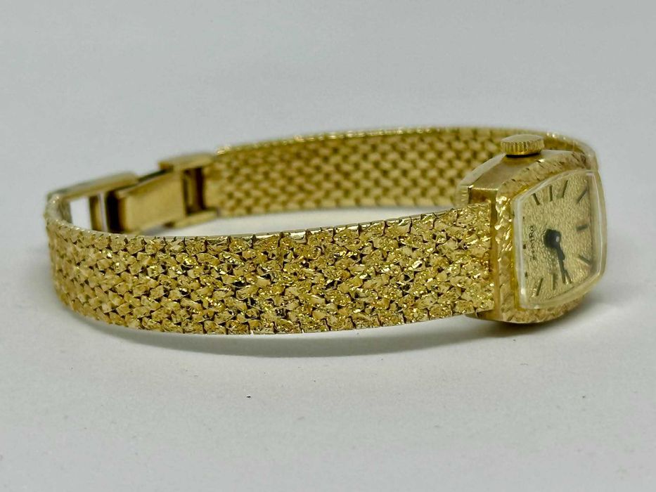 Златен дамски механичен часовник Zentra / 14к GOLD