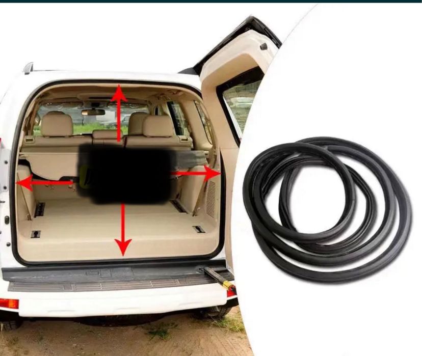 Уплотнительные резинки Прадо 120 уплотнители дверей багажника gx 470