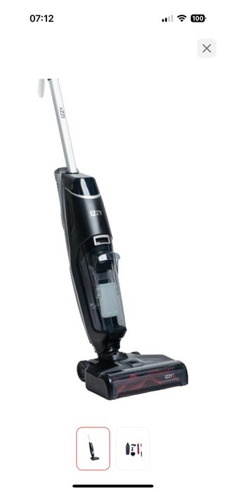 Пылесос IZZY 1S 941110 черный