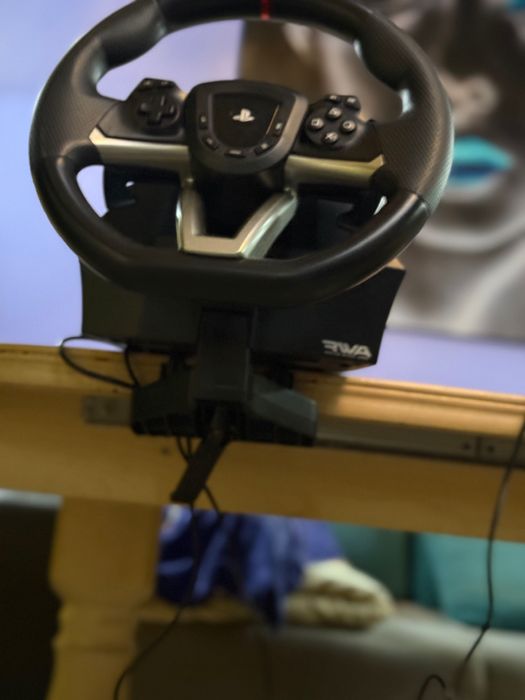 Геймърски волан Racing Wheel Apex за PC и PS