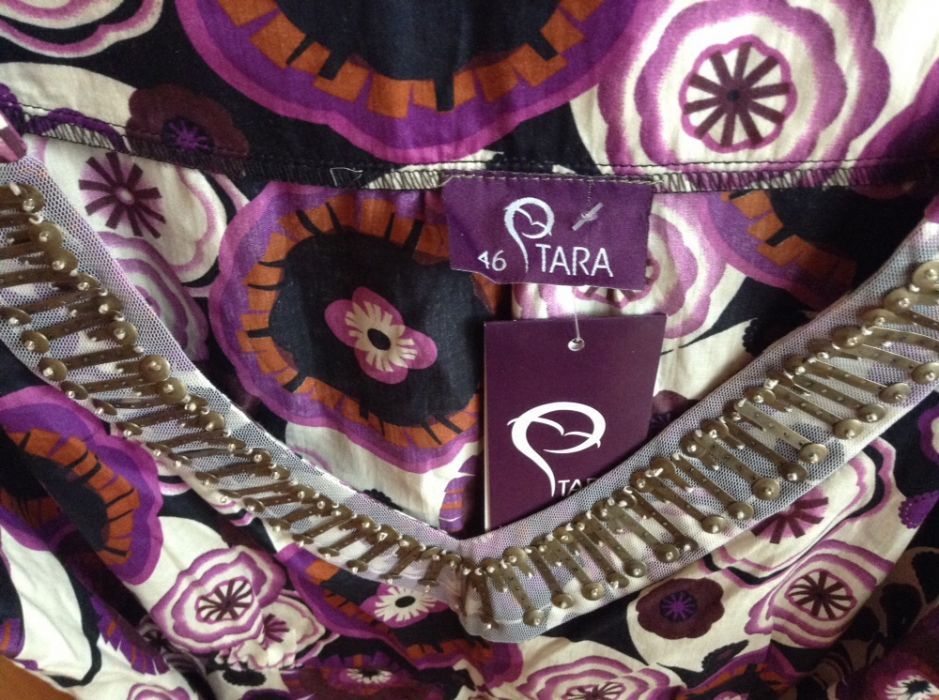Bluza albastra - bluza mov