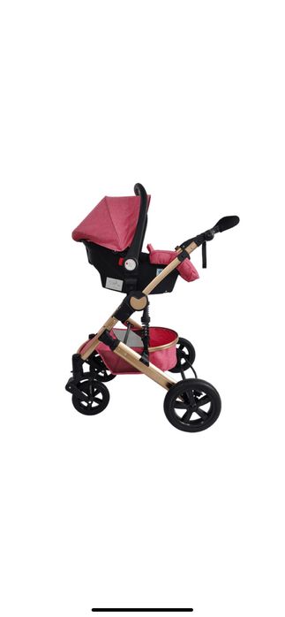 Carucior copii  3 in 1 cu suspensii, Baby Dary