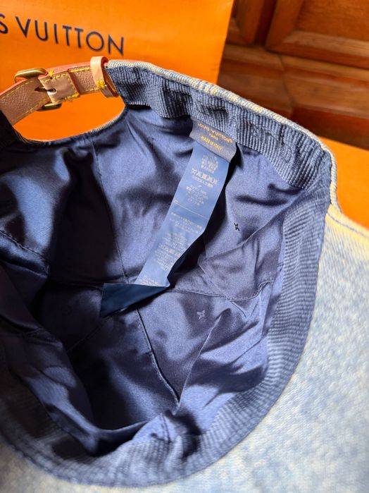 Sapca originala Louis Vuitton Monogram Washed Denim