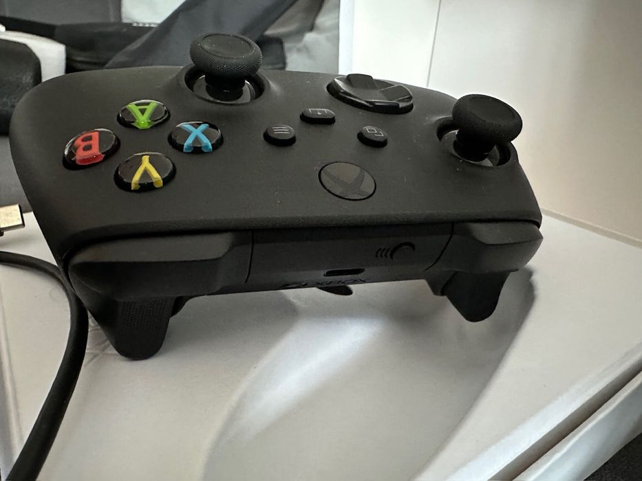 Controller Wireless Microsoft Xbox Series X, Carbon black + cablu USB