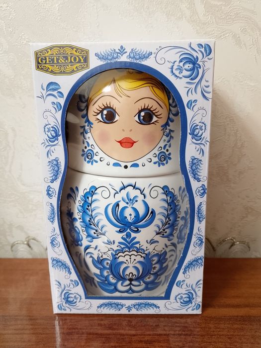 Чайницы коллекционные "Матрёшки". Новые