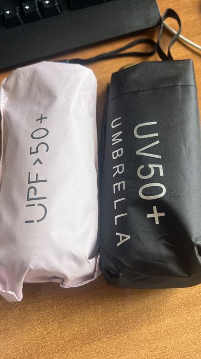 Мини чадър за дъжд и слънце, удобен за чантата, лек