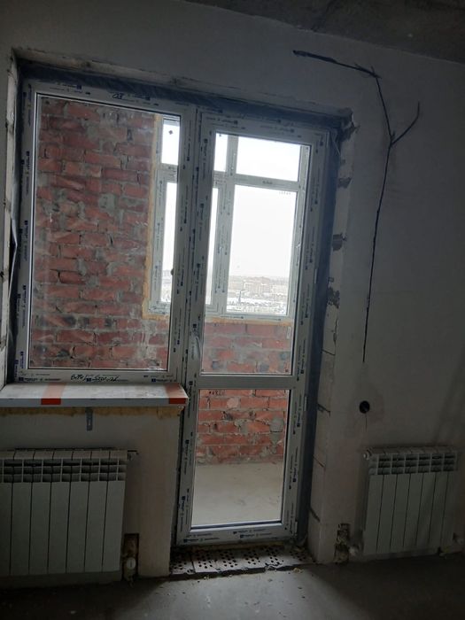 Пластиковое окно с балконной дверью