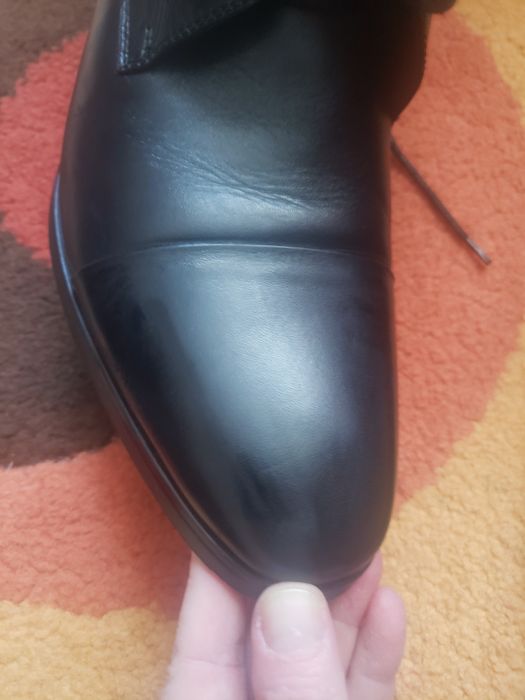 Vand pantofi inalti barbati din piele