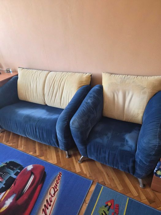 Комплект диван и фотьойл