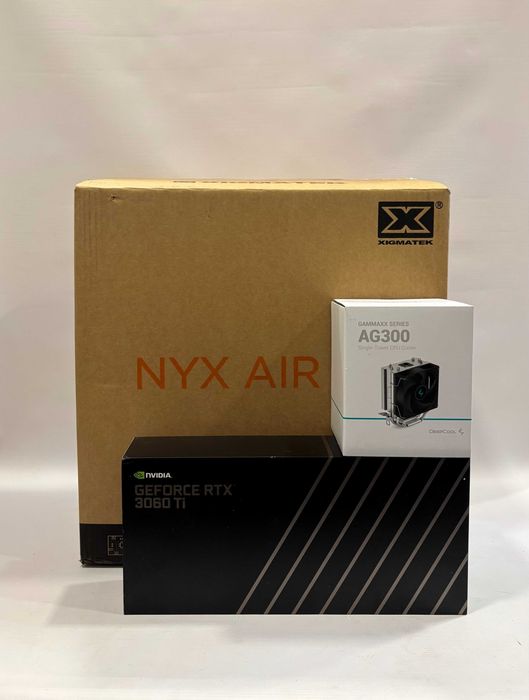 Геймърски компютър Intel Core i7 10700F, RTX 3060 Ti 8GB, 16GB ram