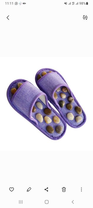 Массажная тапочка