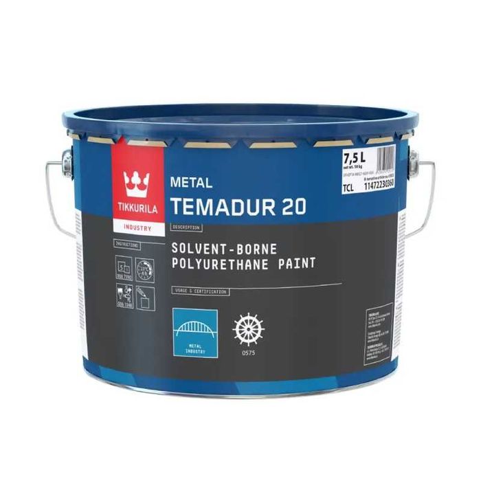 TIKKURILA Промышленная краска Temadur   Temakout RM 40