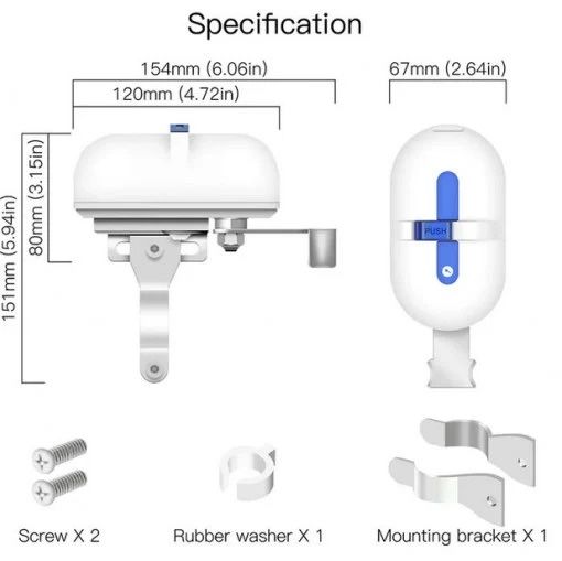 Valva de irigate Smart TUYA Wi-Fi nefolosita