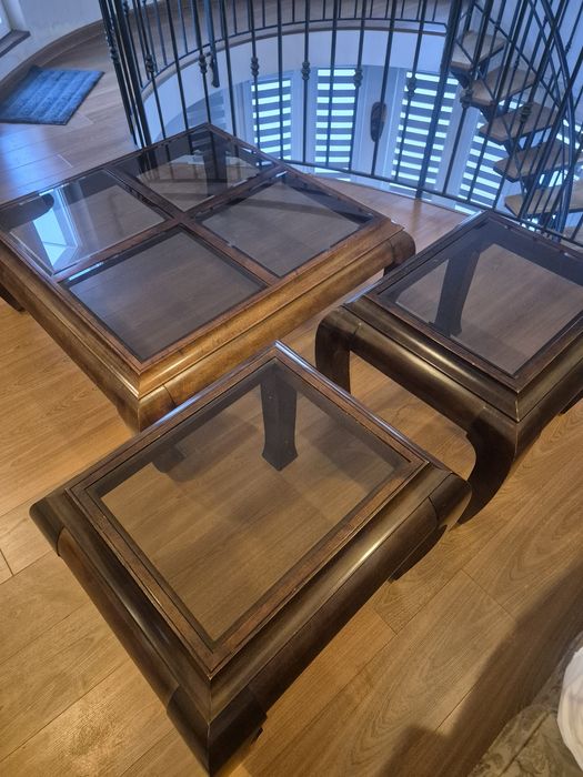 Комплект маси от махагон