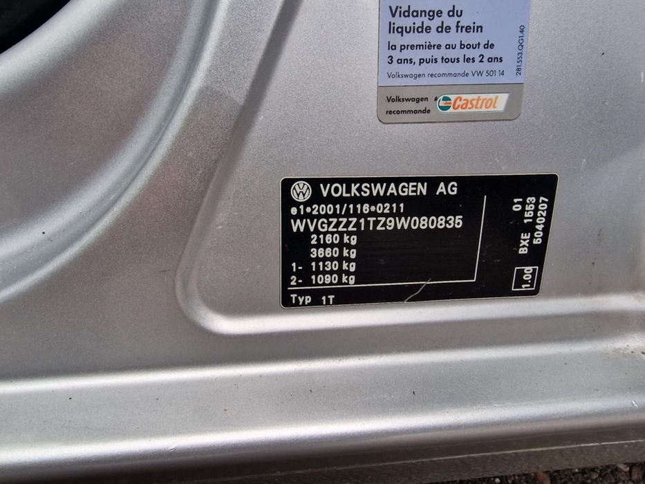 Touran 1.9TDI BXE  2010